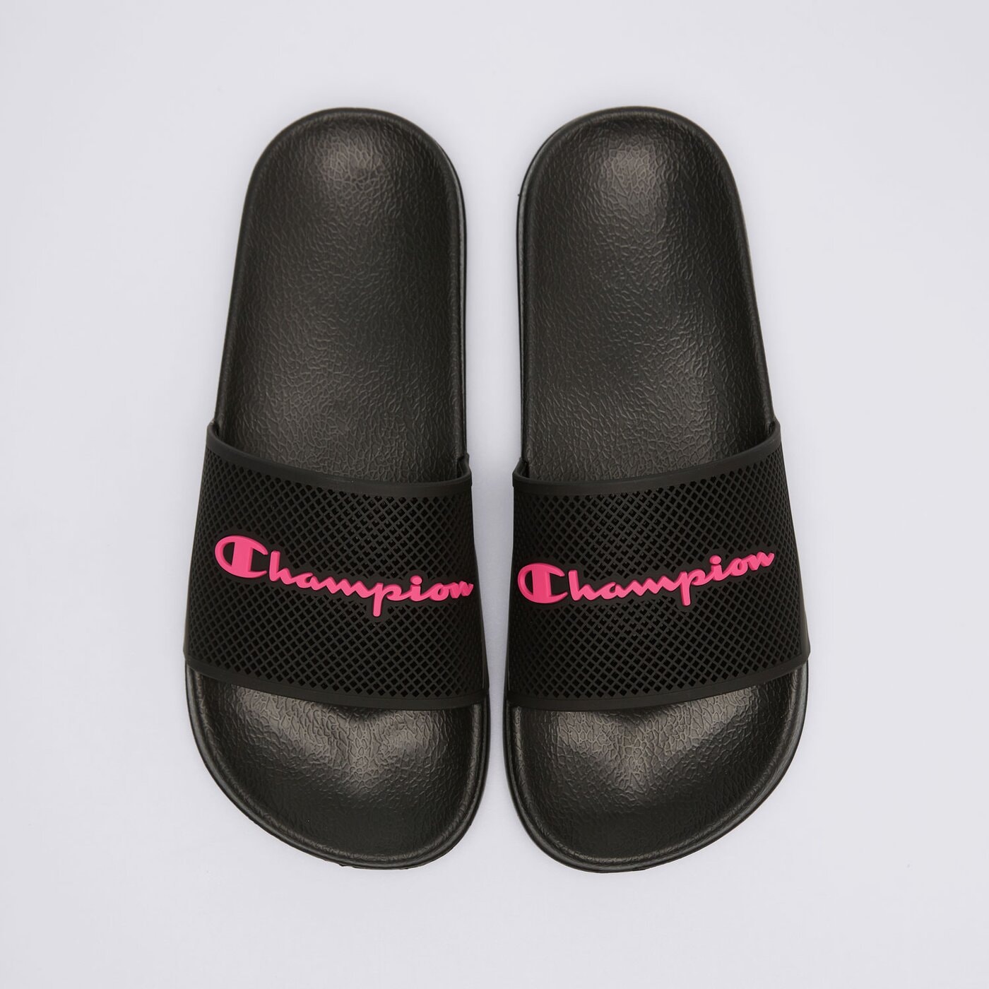 CHAMPION SLIDE DAYTONA S11512KK001 Czarny Damskie Klapki 50 Style