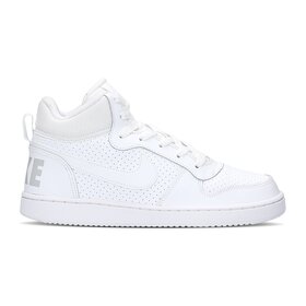 Dziecięce Nike Court Borough Mid białe