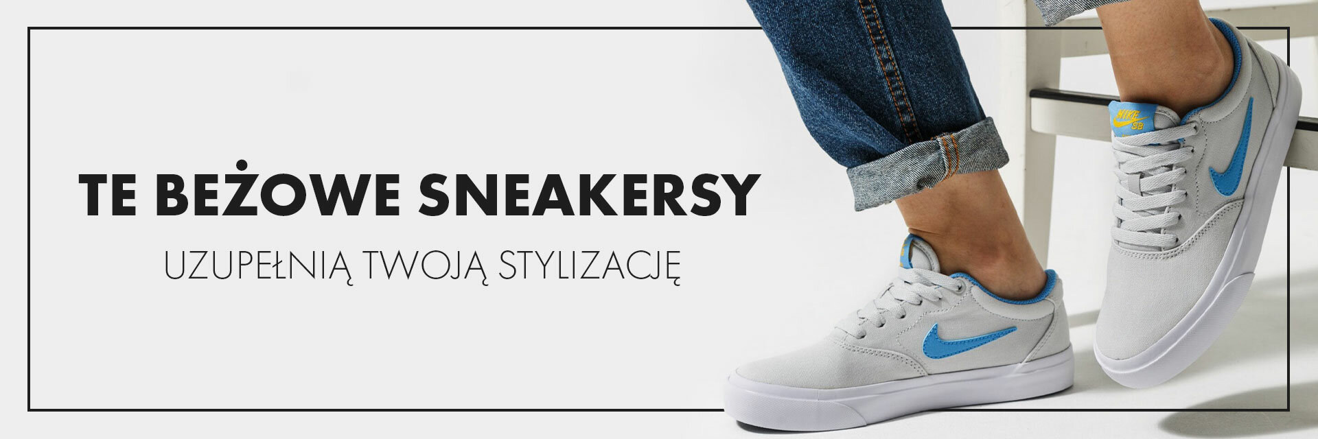 Te beżowe sneakersy uzupełnią Twoje stylizacje!