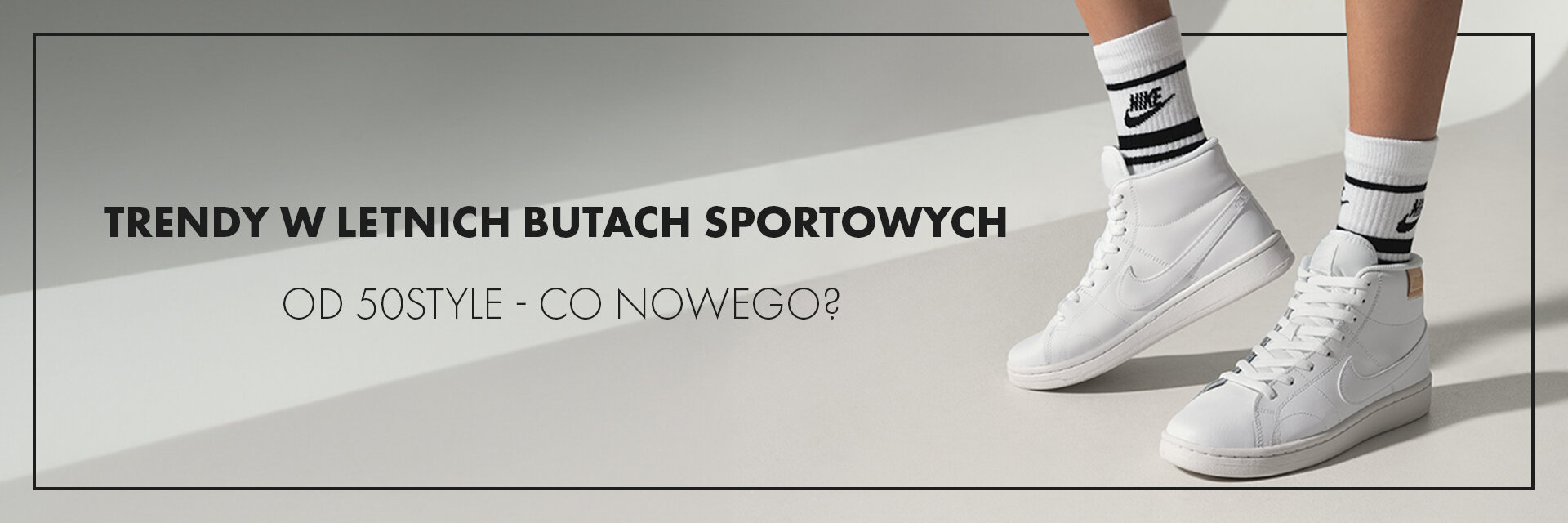 Trendy w letnich butach sportowych od 50 style - co nowego?