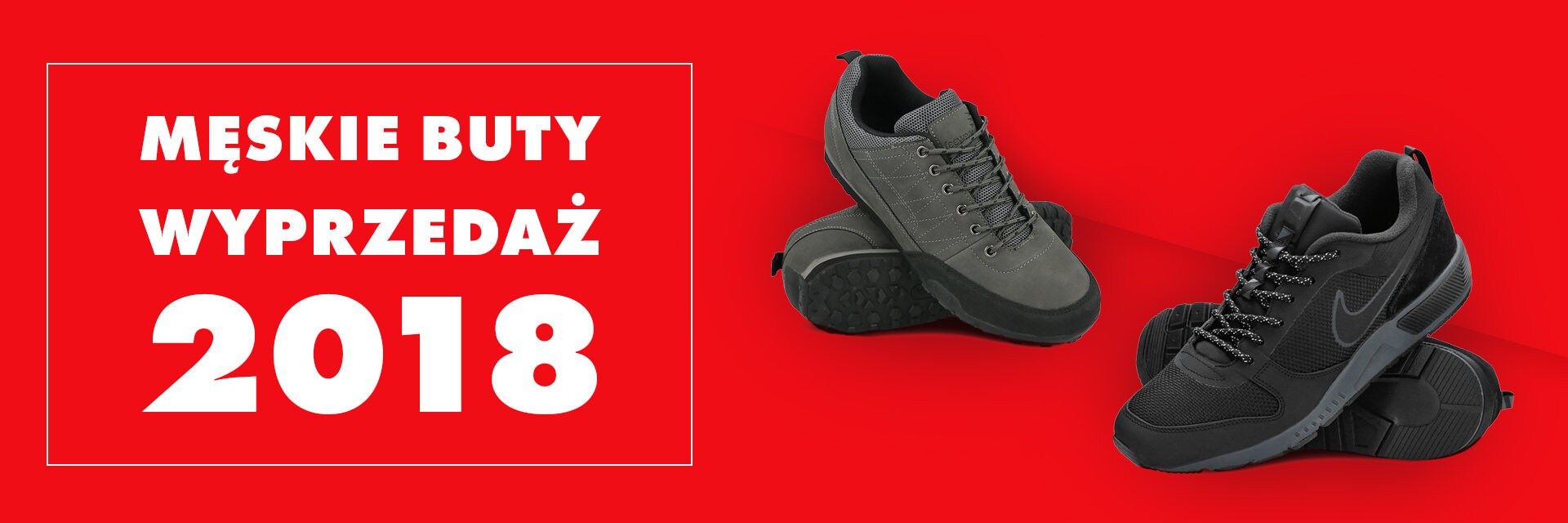 Męskie buty z wyprzedaży 2018