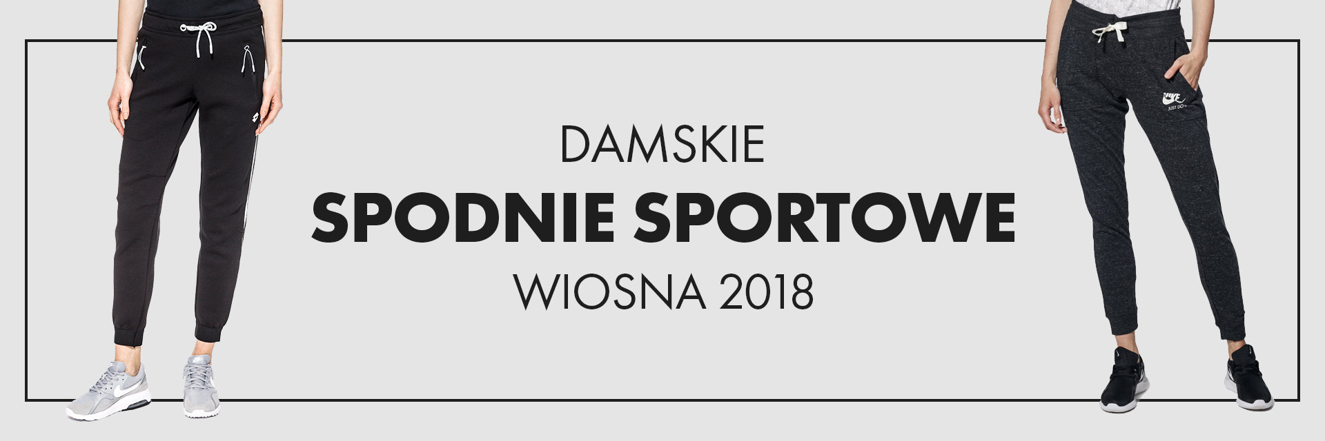 Spodnie sportowe na wiosnę 2018 - przegląd dla kobiet