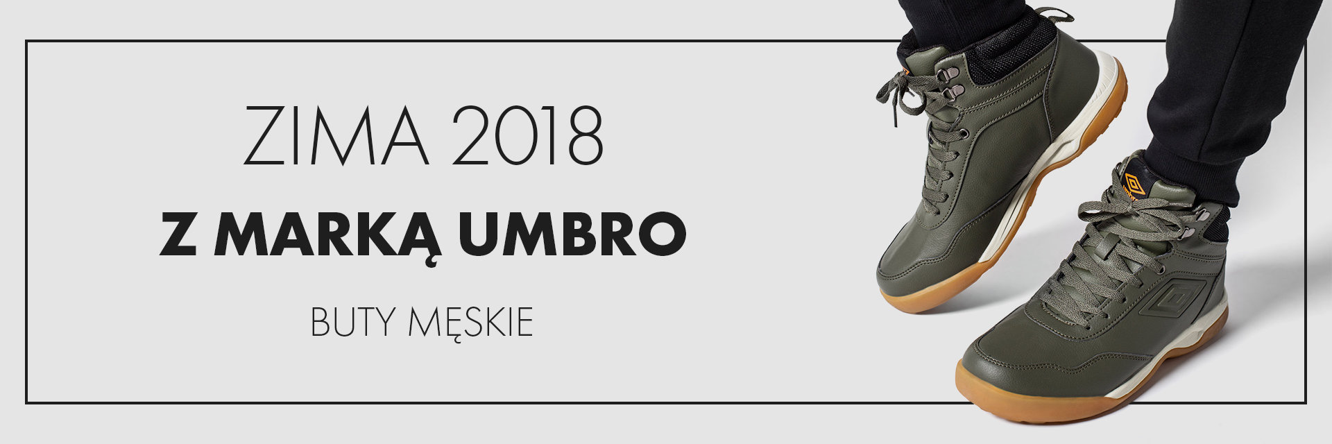 Zima 2018 z marką Umbro - przegląd butów dla mężczyzn