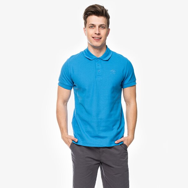Koszulka polo męska UMBRO POLO CHARLIE M ul16pom04003 kolor niebieski