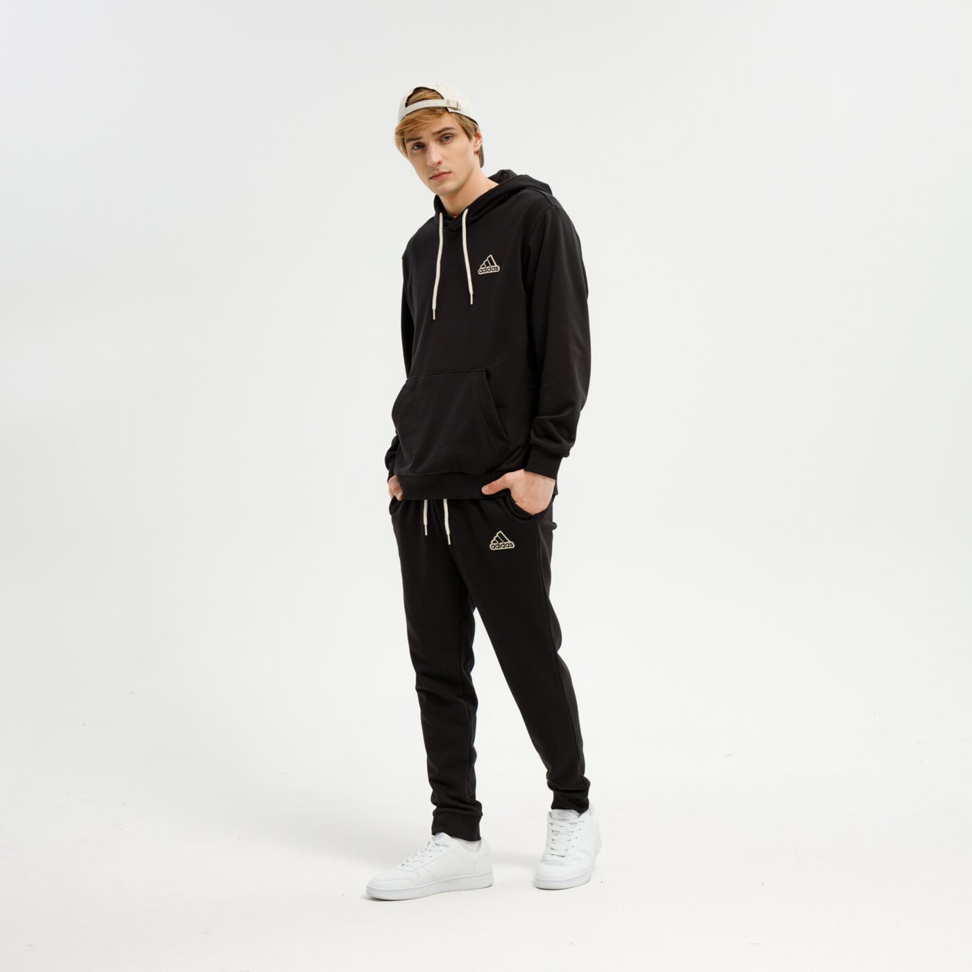 Bluza męska ADIDAS BLUZA M FCY HD he4343 kolor czarny