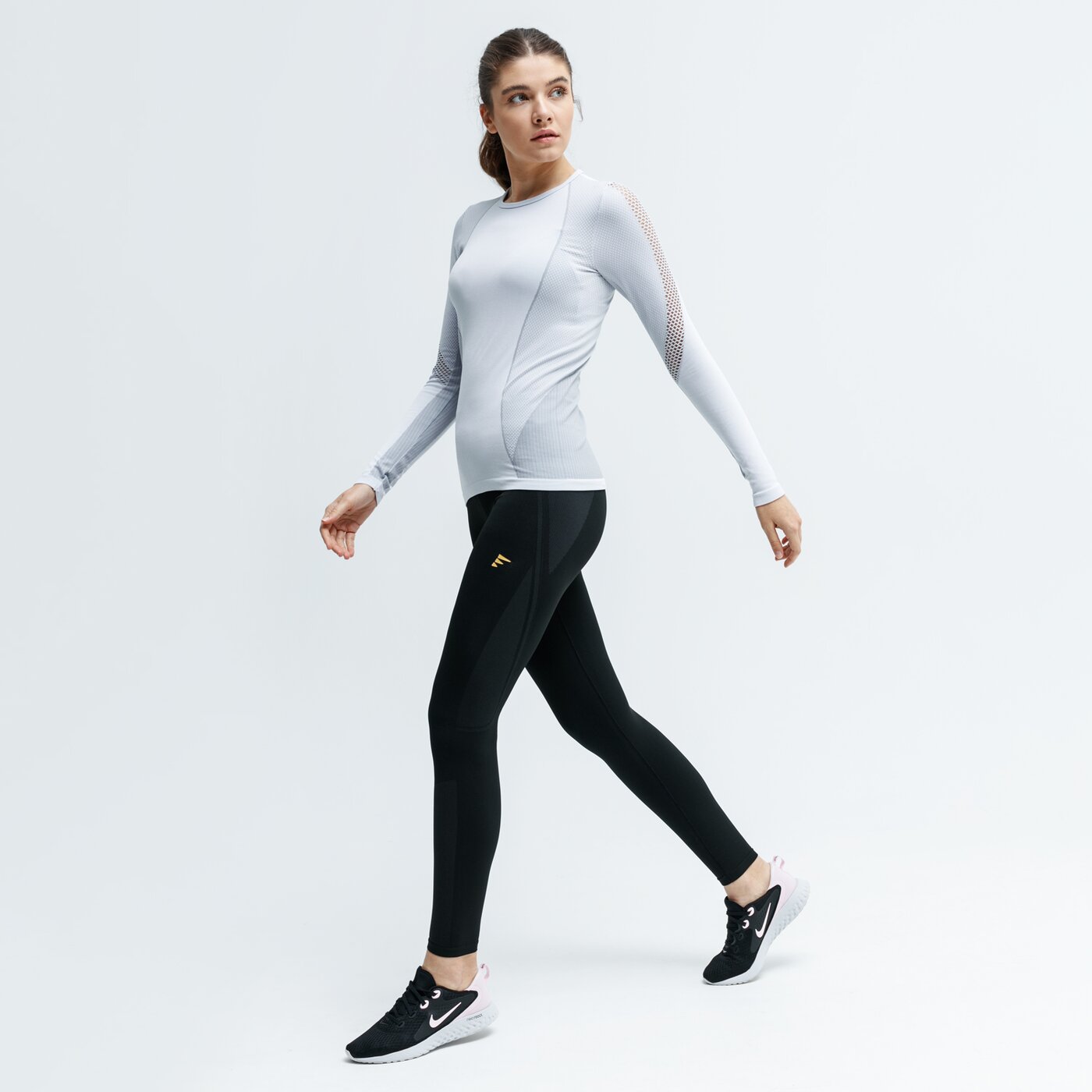 Koszulka damska FEEWEAR T-SHIRT TERMICZNY WHITE FOX fw39bid52001 kolor biały