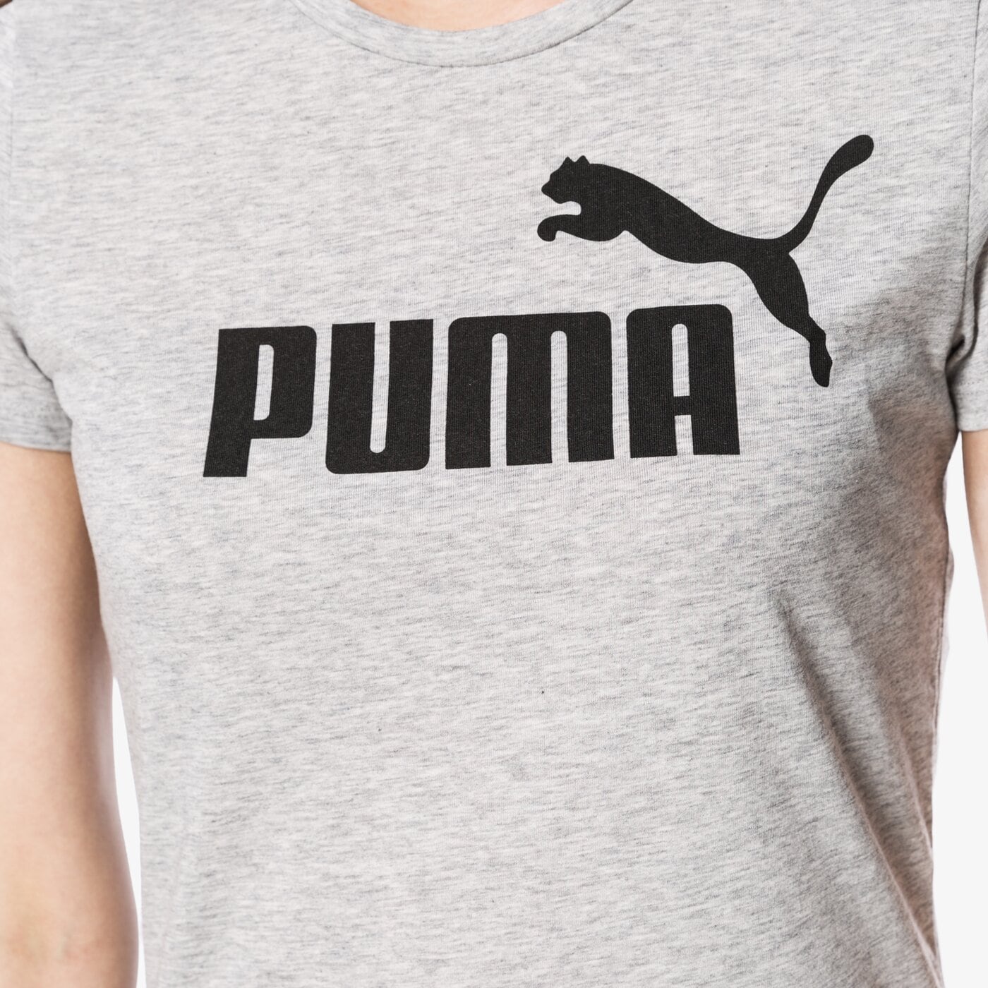 Koszulka damska PUMA T-SHIRT SS ESS NO1 TEE HE 83839904 kolor szary