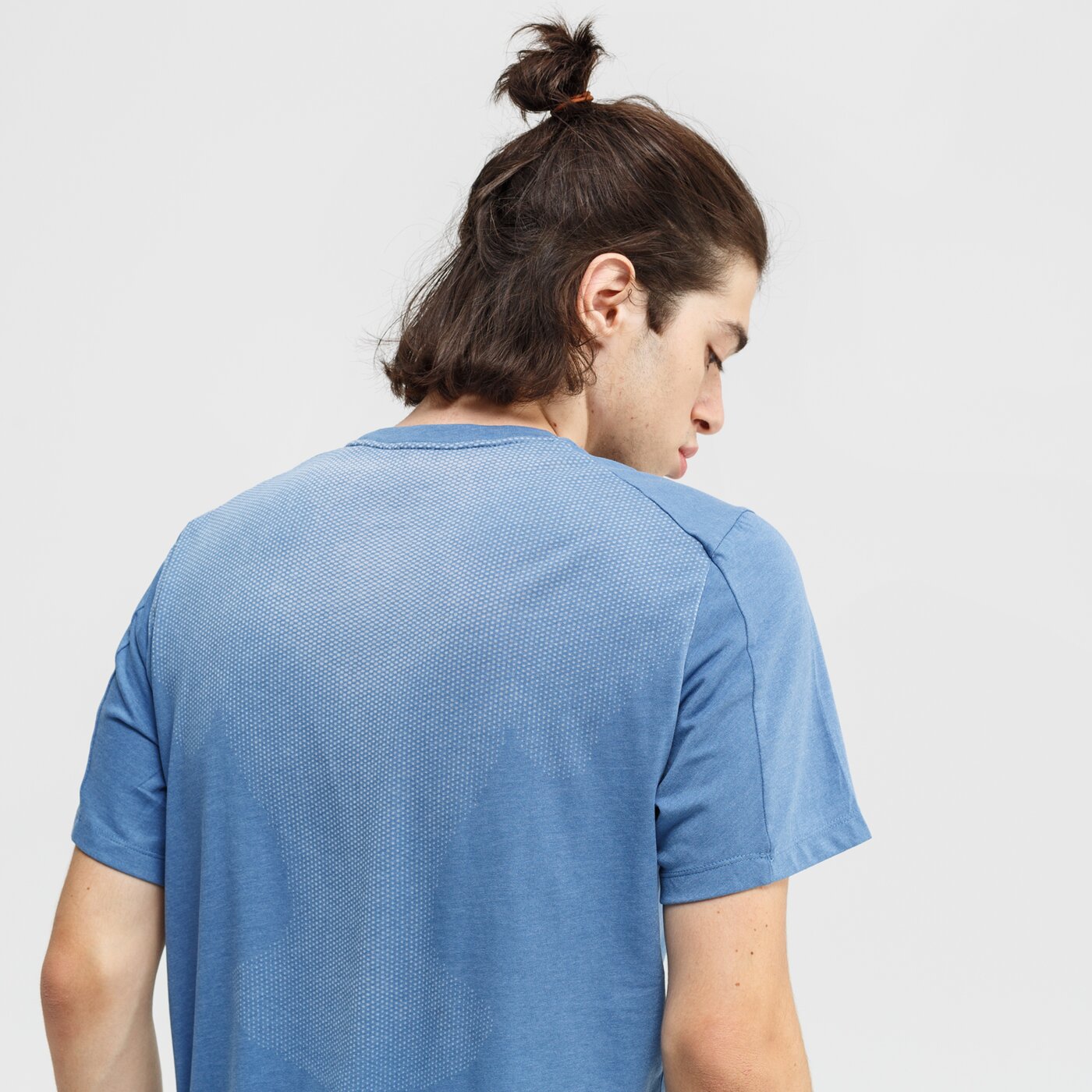 Koszulka męska NIKE T-SHIRT NP SS NPC BURNOUT cu4975-442 kolor niebieski