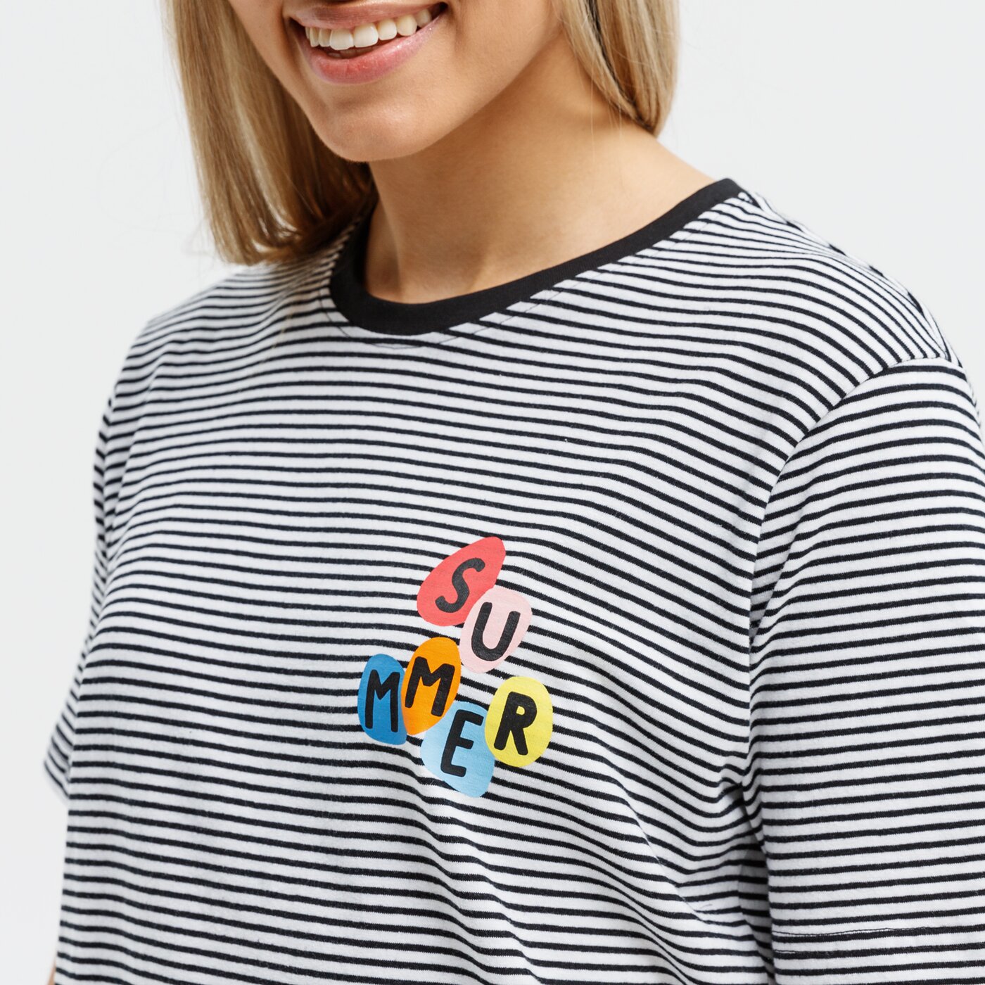 Koszulka damska UP8 T-SHIRT ANTONINA up121tsd26001 kolor granatowy