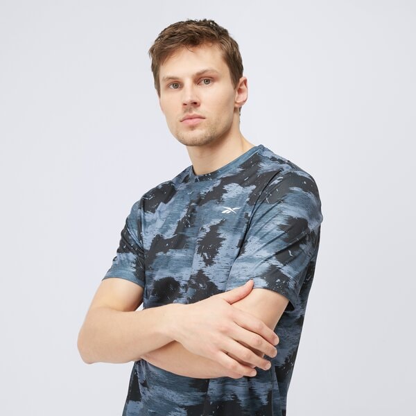 Koszulka męska REEBOK T-SHIRT SS TRAIN CAMO TECH 100065897 kolor multicolor