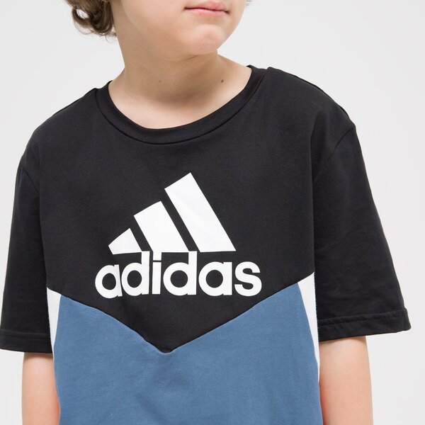 Koszulka dziecięca ADIDAS T-SHIRT B CB T ESS BOY hn8551 kolor czarny