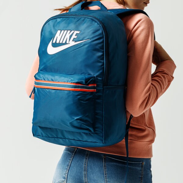 Plecak damski NIKE PLECAK NK HERITAGE BKPK - JRSY CLTR ba6092-474 kolor niebieski