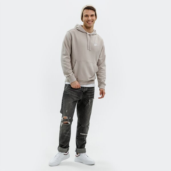 Bluza męska NIKE BLUZA SPORTSWEAR CLUB cz7857-236 kolor beżowy
