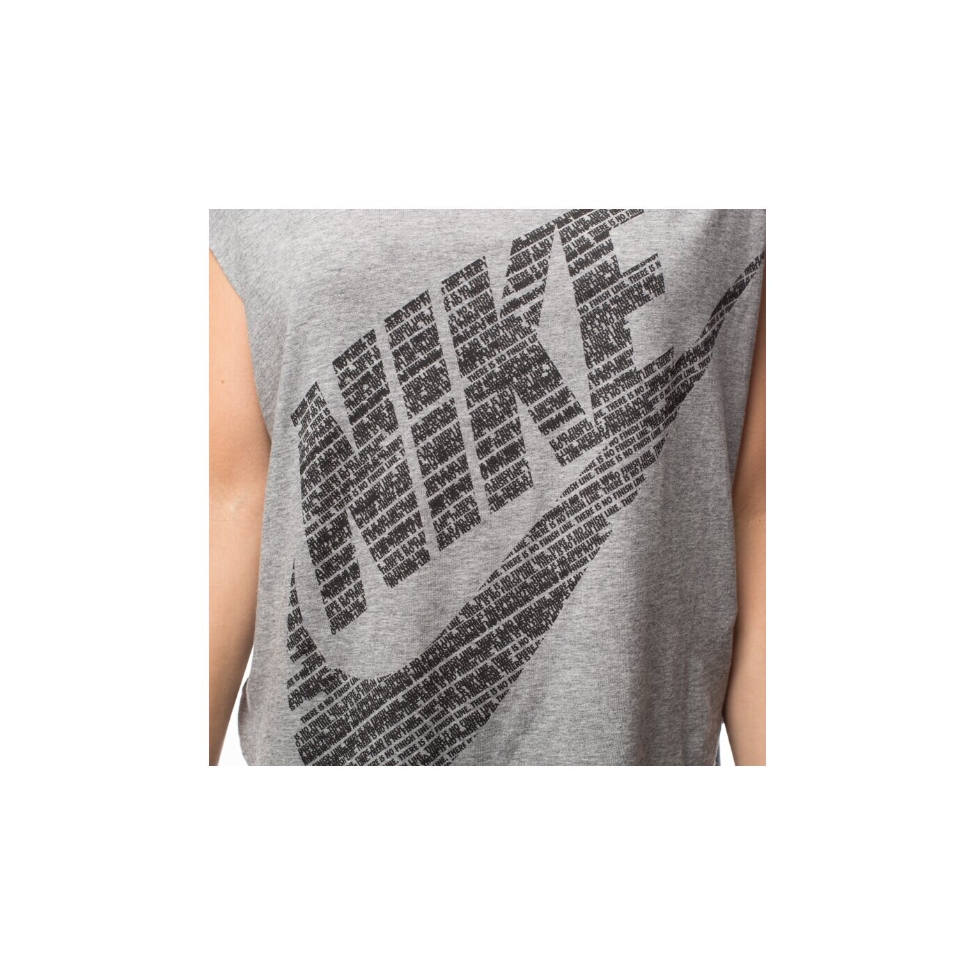 Koszulka damska NIKE T-SHIRT SIGNAL TEE 678393091 kolor szary