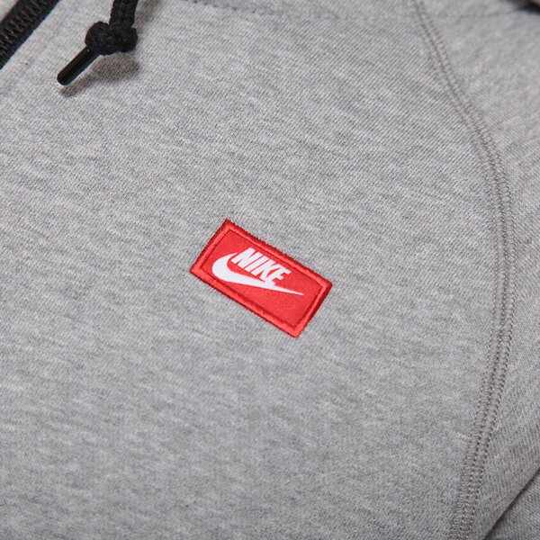 Bluza męska NIKE BLUZA AW77 FLC FZ HOODY -LOGO 26 620988063 kolor szary