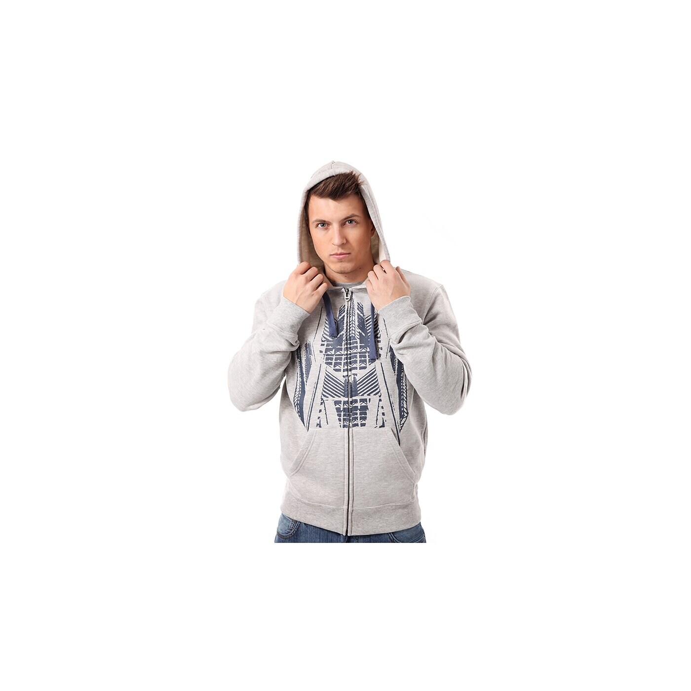 Bluza męska UMBRO  BLUZA RIKO ul14blm11001 kolor szary