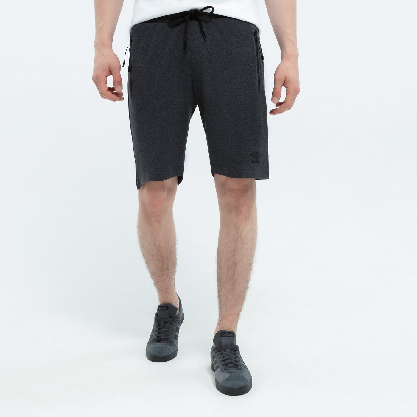 Spodenki męskie UMBRO SZORTY HOLTON ul122szm93003 kolor szary