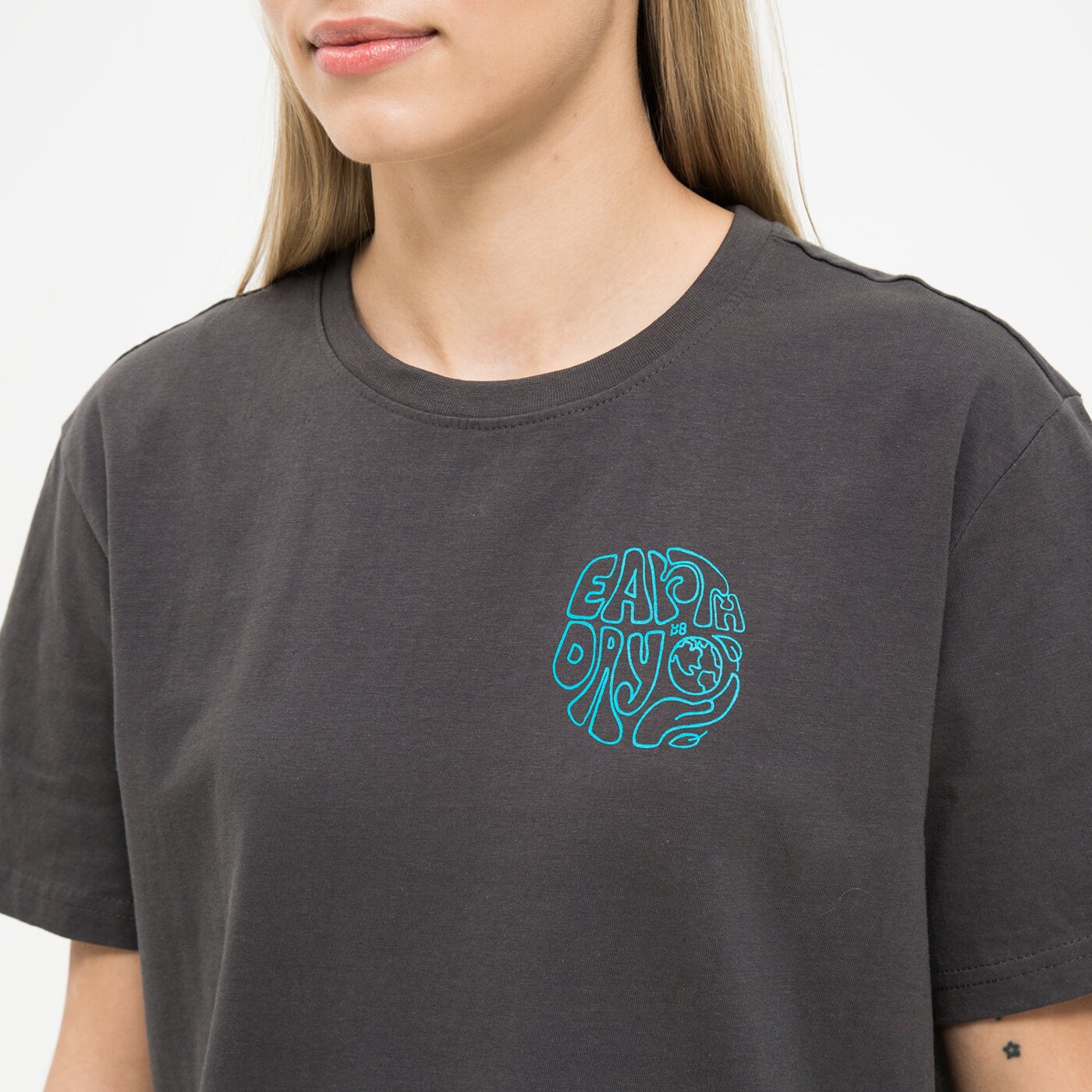 Koszulka damska UP8 T-SHIRT BELMONT up322tsu34001 kolor szary