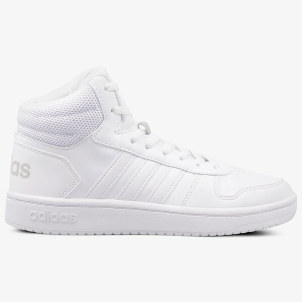 Buty sportowe damskie ADIDAS HOOPS 2.0 MID b42099 kolor biały