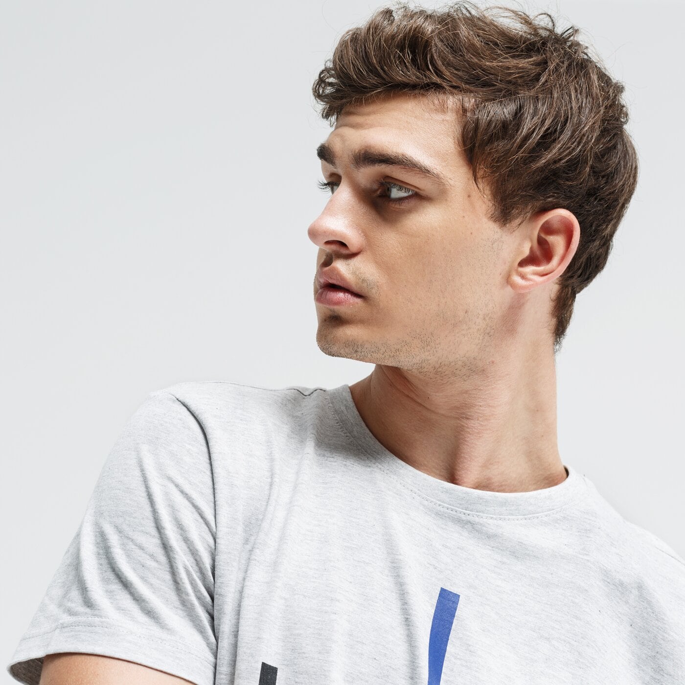 Koszulka męska UMBRO T-SHIRT RAPHAEL ul39tsm23001 kolor szary