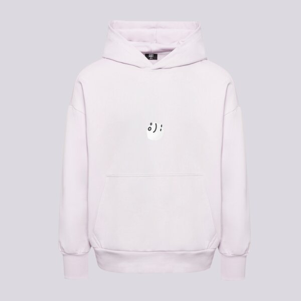 S.NOW JOB SIZEER HOODIE “I DECIDE” OFF WHITE si123blu50001 kolor beżowy