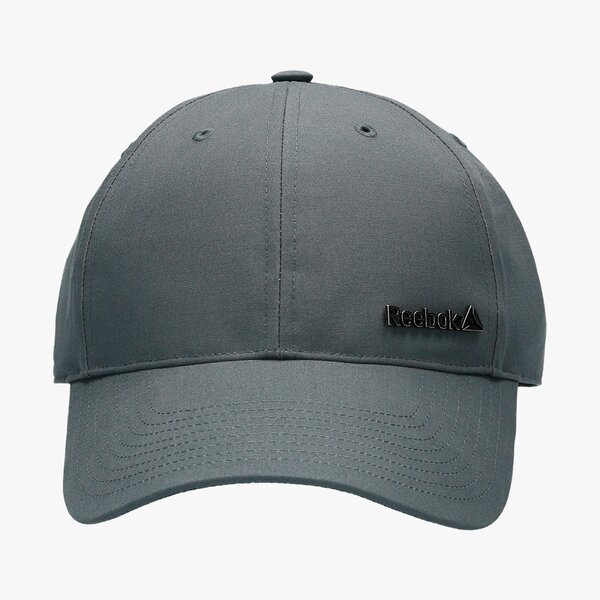 Czapka z daszkiem damska REEBOK CZAPKA SE M BADGE CAP bk6059 kolor szary