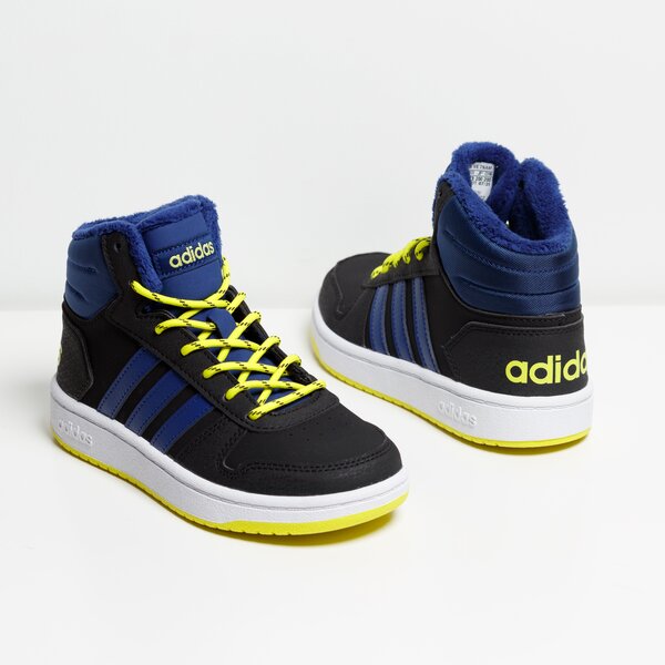 Buty dziecięce ADIDAS HOOPS MID 2.0 K gz7797 kolor granatowy