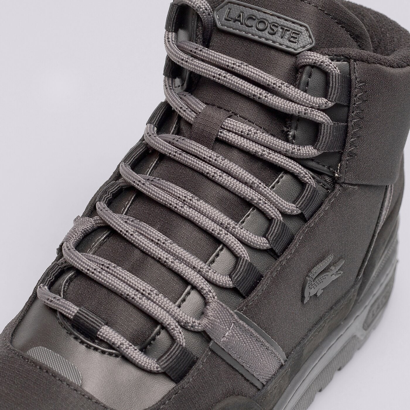 Buty outdoor męskie LACOSTE T-CLIP WNTR MID 222 2 744sma0065237 kolor czarny