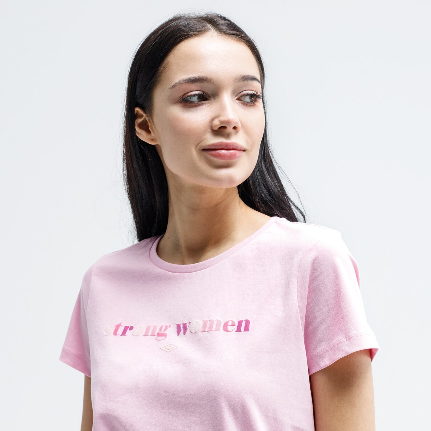 Koszulka damska UMBRO T-SHIRT WHITEROSE ul120tsd34001 kolor różowy