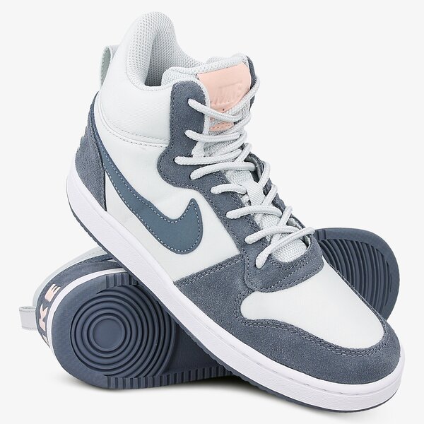 Buty sportowe damskie NIKE W COURT BOROUGH MID PREM 844907005 kolor szary