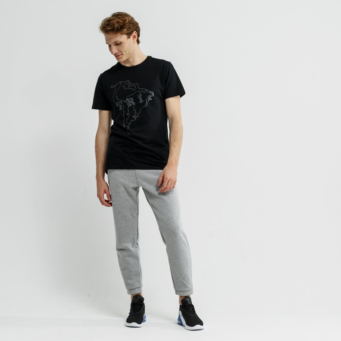 Koszulka męska FEEWEAR T-SHIRT SS TOMARILLO fw19tsm59002 kolor czarny