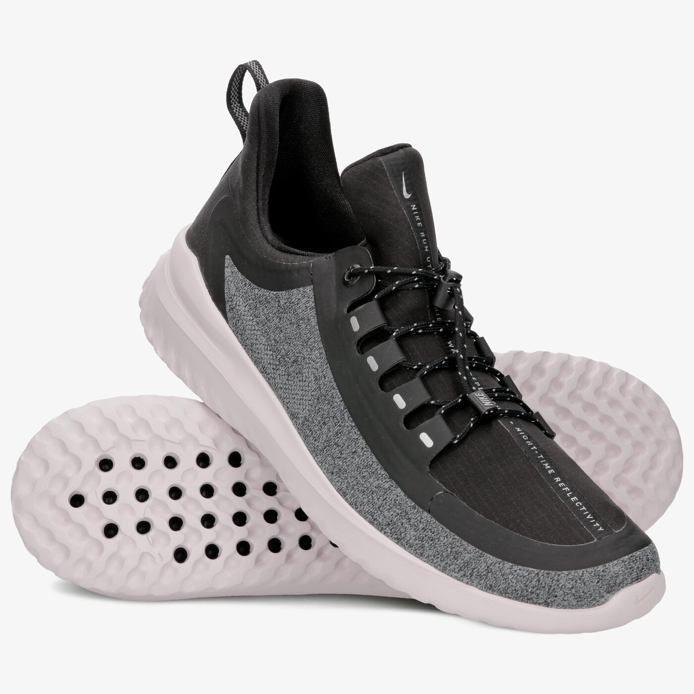 Buty do biegania męskie NIKE RENEW RIVAL SHIELD ar0022-001 kolor czarny