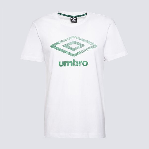 Koszulka męska UMBRO T-SHIRT UMBRO GRAPHICS WHITE ul325tsm02002 kolor biały