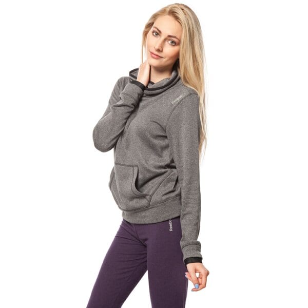 Bluza damska REEBOK BLUZA WOR PLYWRM PO aa9800 kolor szary