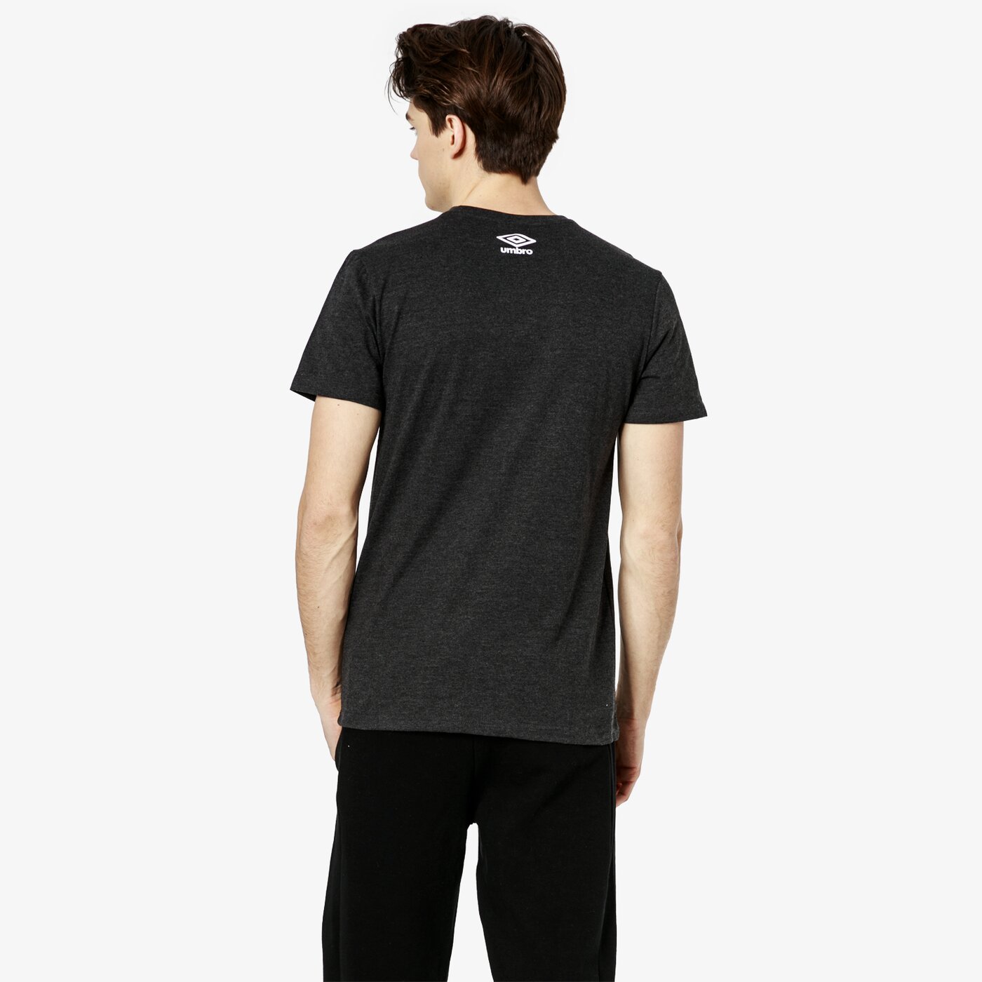 Koszulka męska UMBRO T-SHIRT SS LIANTO ul19tsm43002 kolor szary