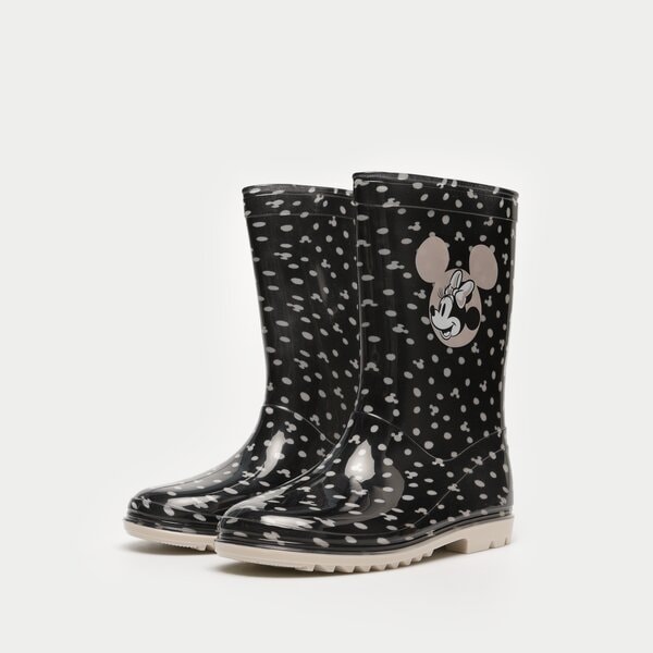 Buty dziecięce DISNEY RAINBOOT MINNIE q323sldka17 kolor czarny