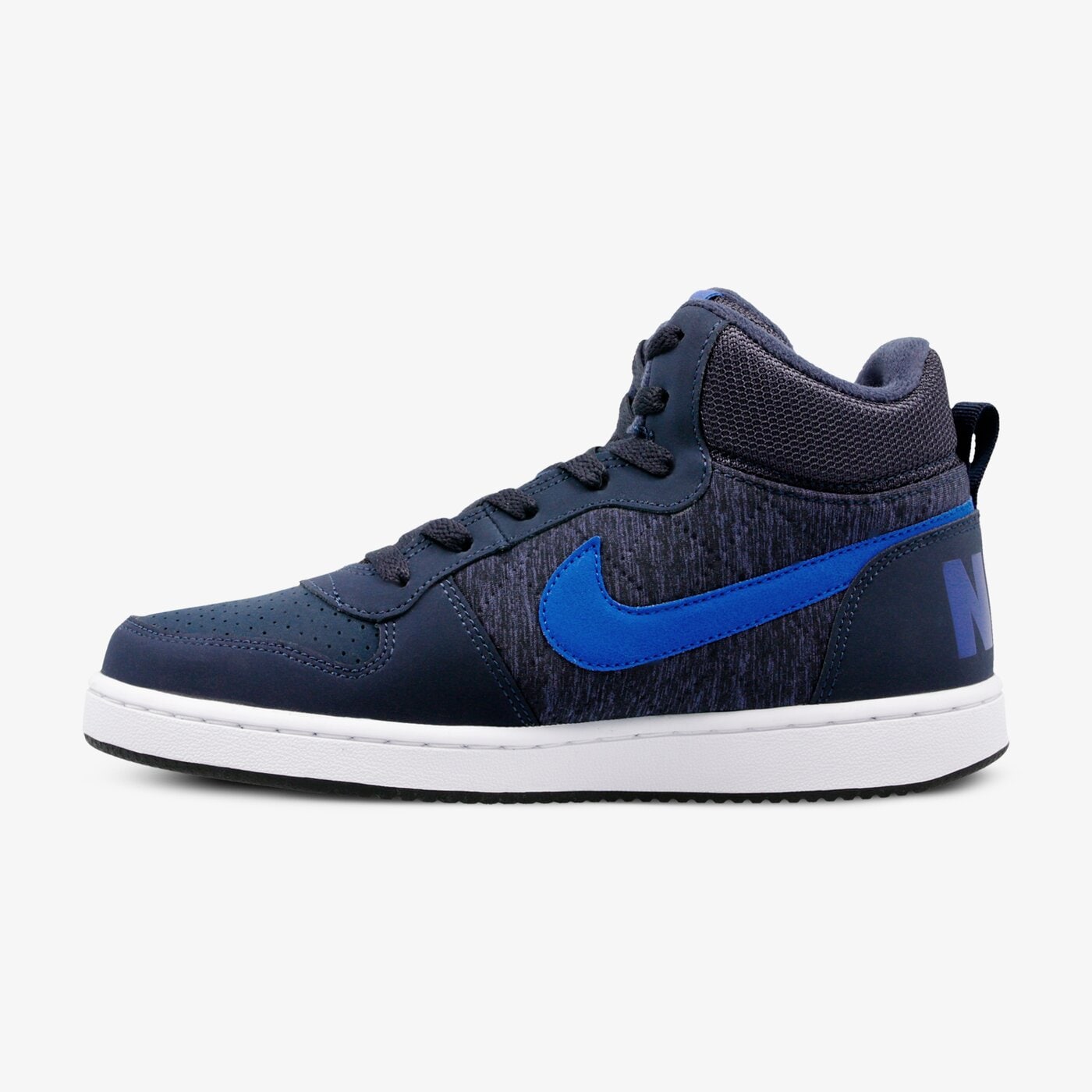 Buty dziecięce NIKE COURT BOROUGH MID SE BG 918340-402 kolor czarny
