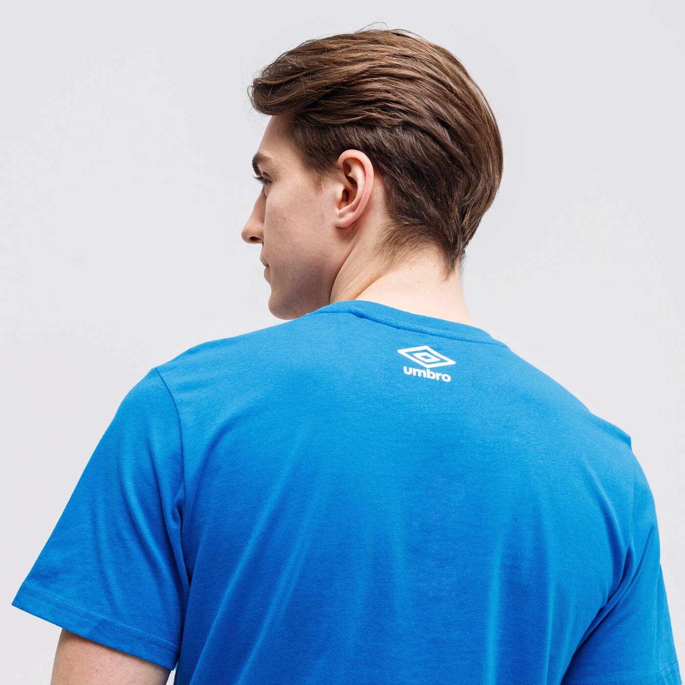 Koszulka męska UMBRO T-SHIRT JACUB ul121tsm80001 kolor niebieski