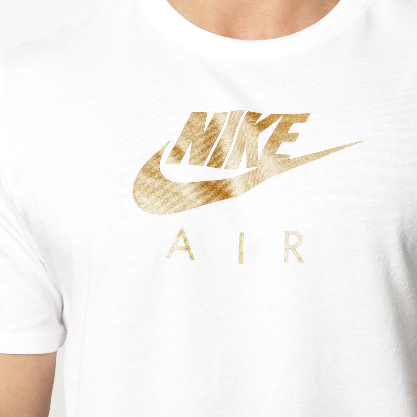 Koszulka męska NIKE T-SHIRT M AIR HRTGE VIRU 847521100 kolor biały