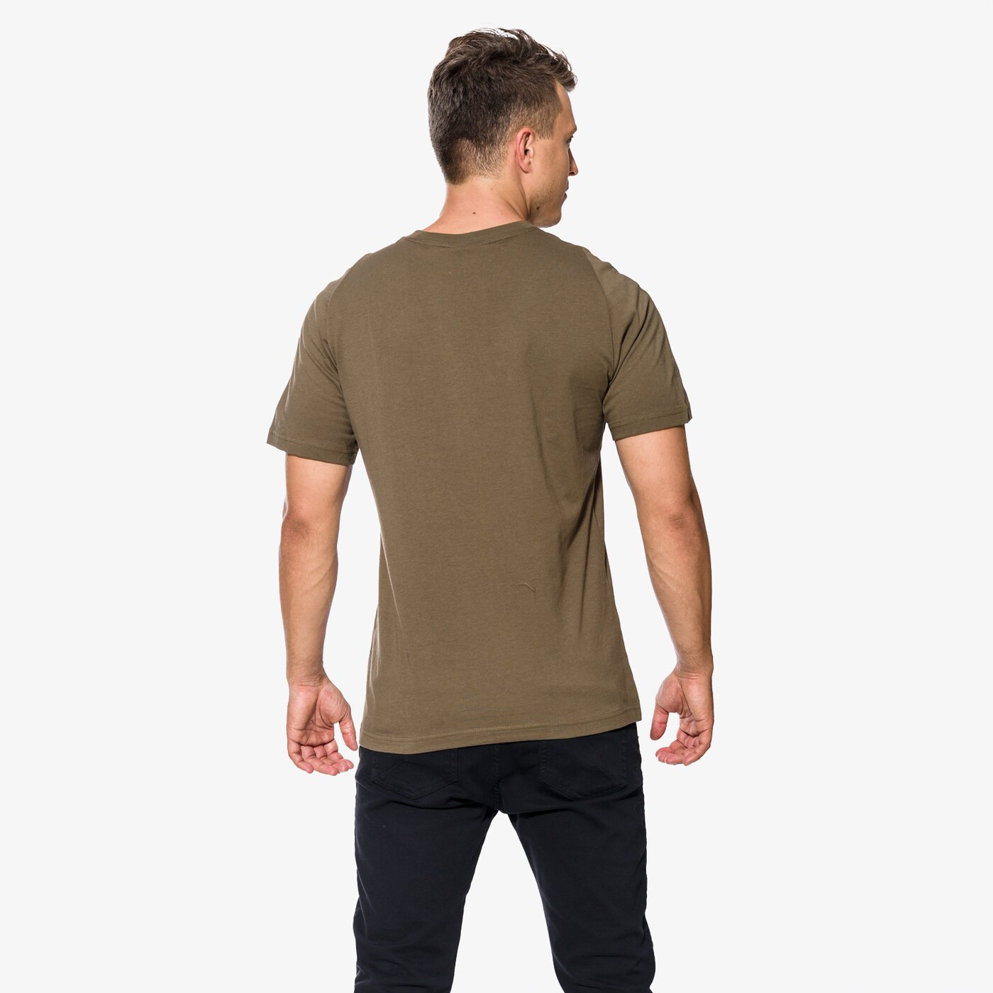Koszulka męska ADIDAS T-SHIRT E BASE TEE bq9534 kolor zielony