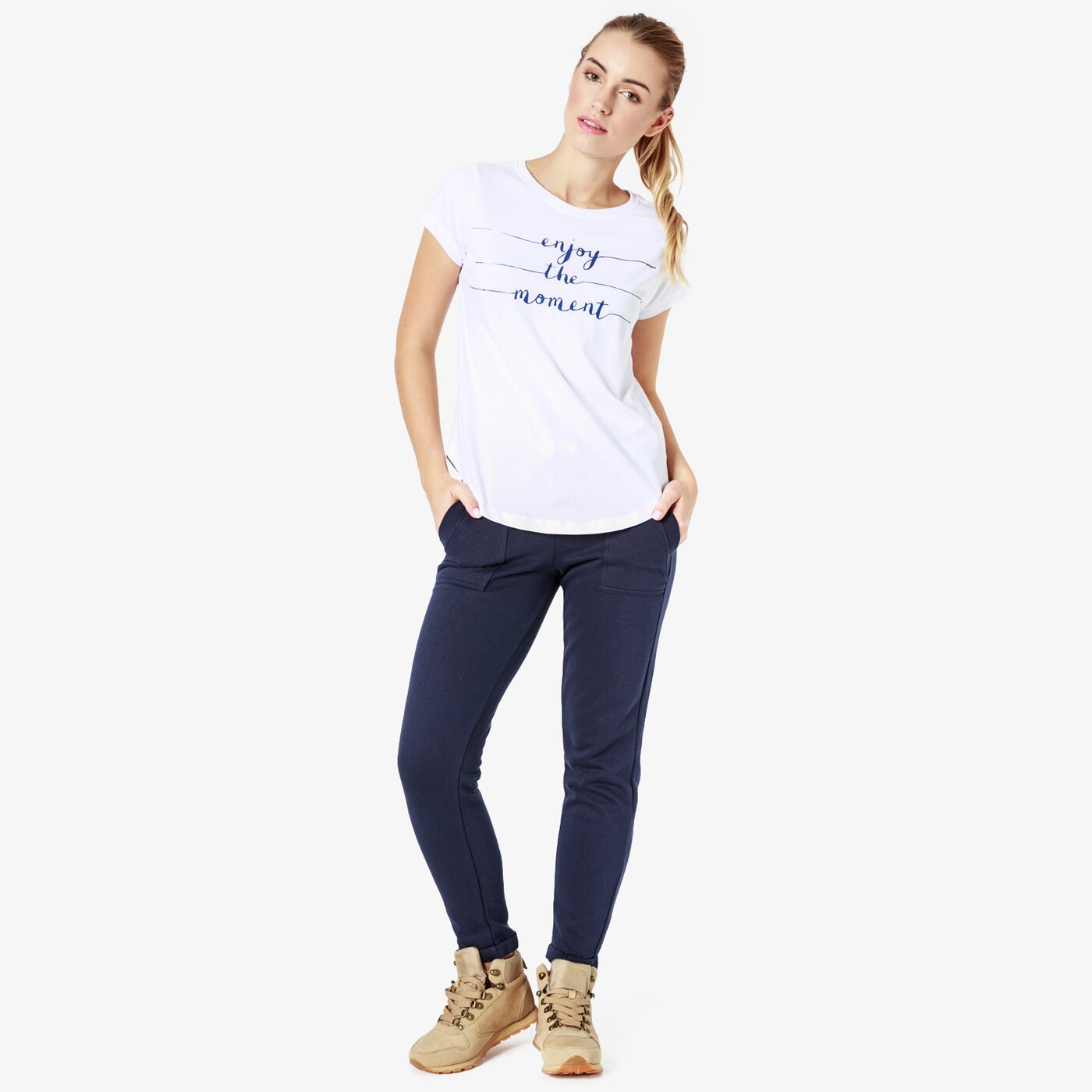 Koszulka damska FEEWEAR T-SHIRT SS MOMENT fw38tsd22002 kolor biały