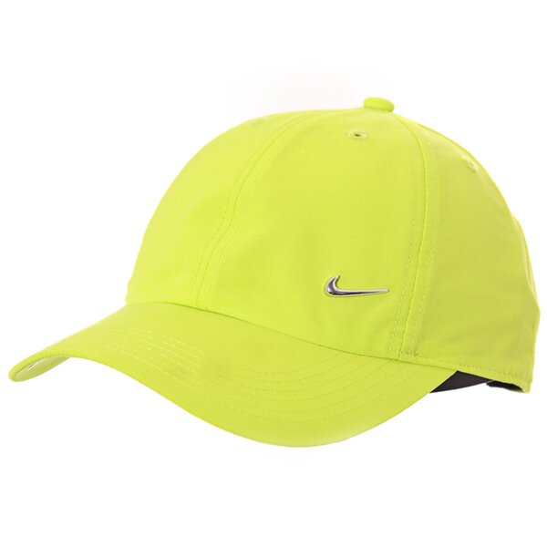 Czapka z daszkiem damska NIKE CZAPKA HERITAGE 86 METAL SWOOSH YTH 405043305 kolor żółty