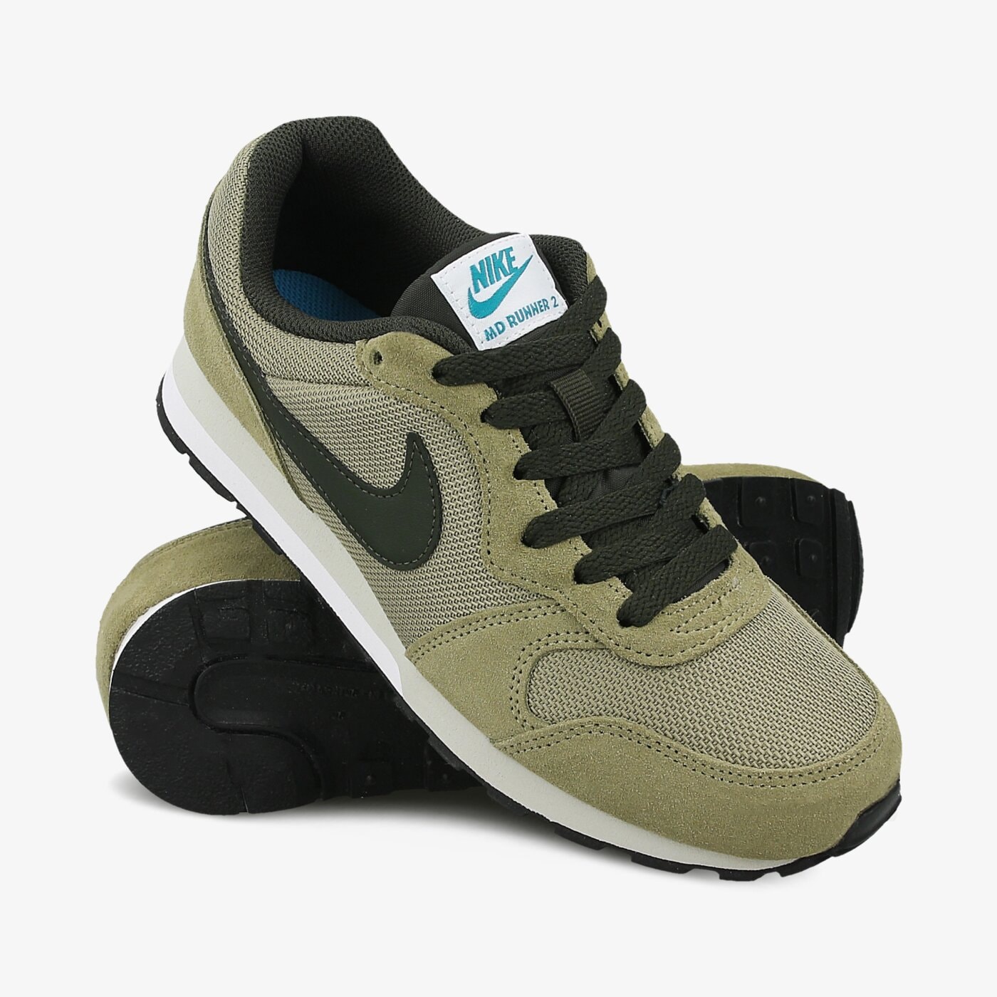 Buty dziecięce NIKE MD RUNNER 2 BG 807316200 kolor khaki