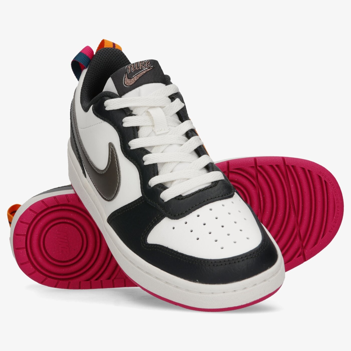 Buty dziecięce NIKE COURT BOROUGH LOW 2 SE dj0040-100 kolor biały