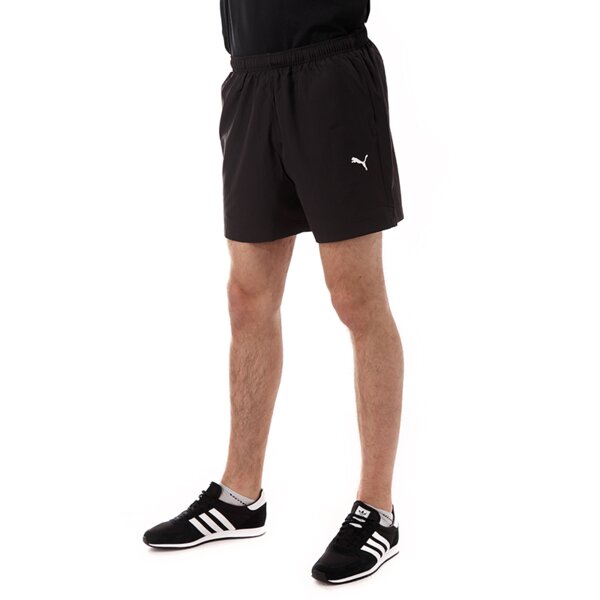 Spodenki męskie PUMA SZORTY ESS WOVEN SHORTS 82400201 kolor czarny