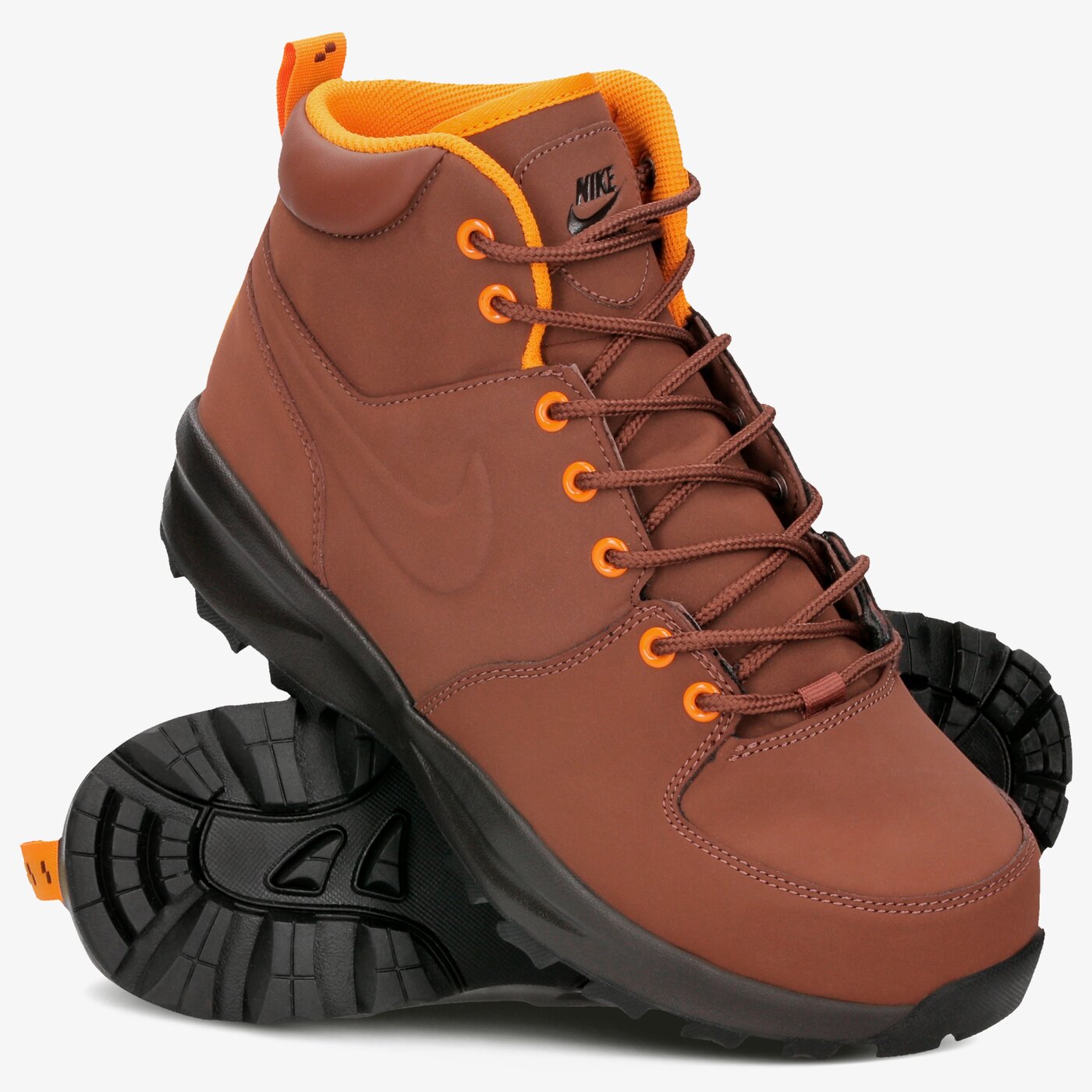 Buty outdoor męskie MANOA LEATHER 454350-203 kolor brązowy