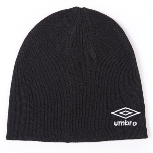 Czapka zimowa damska UMBRO CZAPKA BEANIE CZARNY 62594u060 kolor czarny