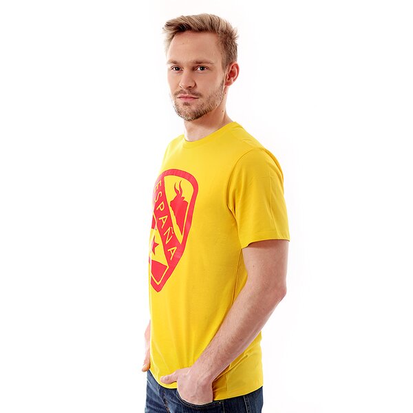 Koszulka męska UMBRO T-SHIRT 2014 ESPANA CREST TEE 62339ucls kolor żółty