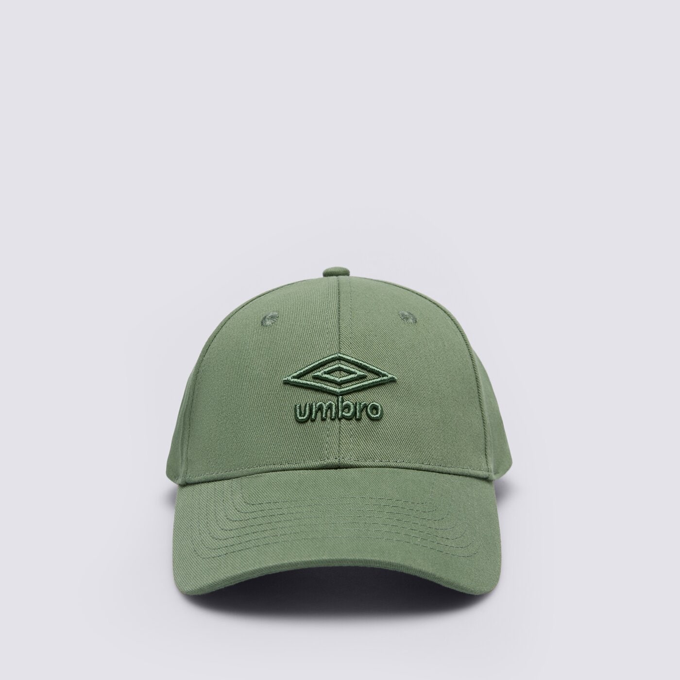 Czapka z daszkiem damska UMBRO CZAPKA GAMATA ul125cap10002 kolor zielony