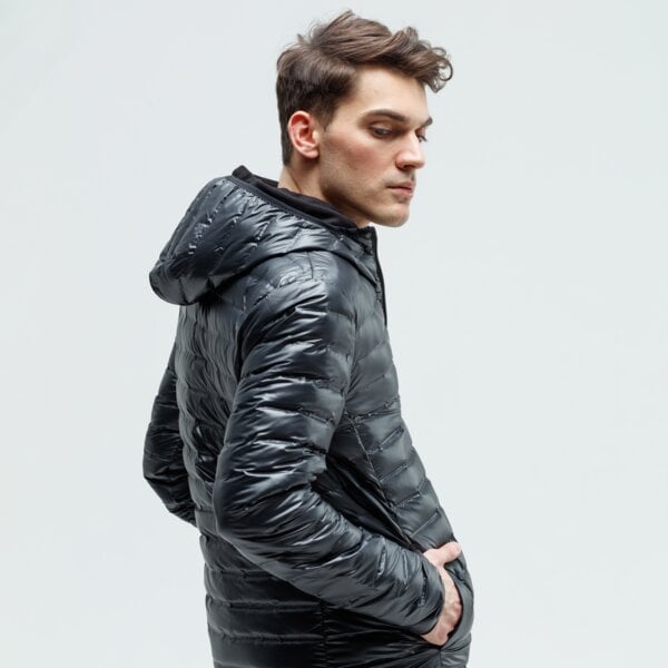 Kurtka zimowa męska ADIDAS KURTKA VARILITE HO JKT bq7782 kolor czarny